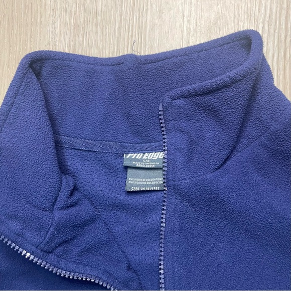 WORN University of Arizona Wildcats Pro Edge Quarter Zip Fleece “Navy” - Picture 4 of 5